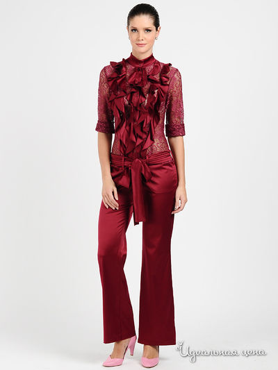 Комбинезон Adzhedo, цвет цвет бордовый