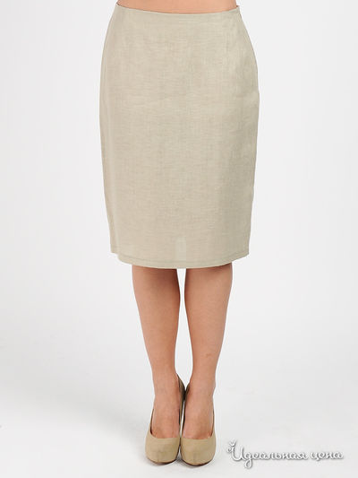 Юбка Adzhedo, цвет цвет бежевый