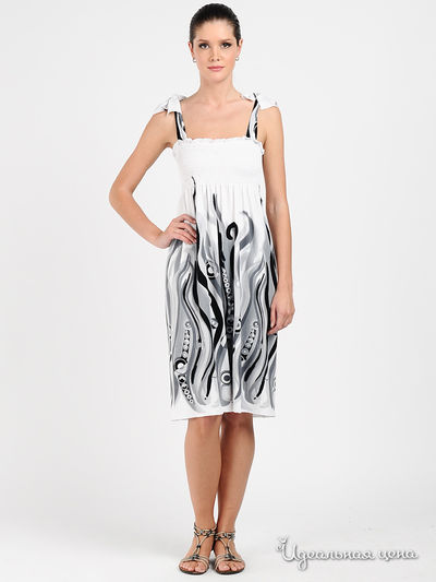 Сарафан Adzhedo, цвет цвет белый / черный