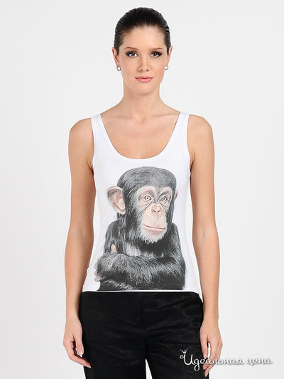 Майка Adzhedo, цвет цвет белый