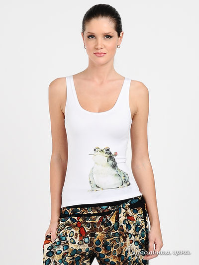 Майка Adzhedo, цвет цвет белый