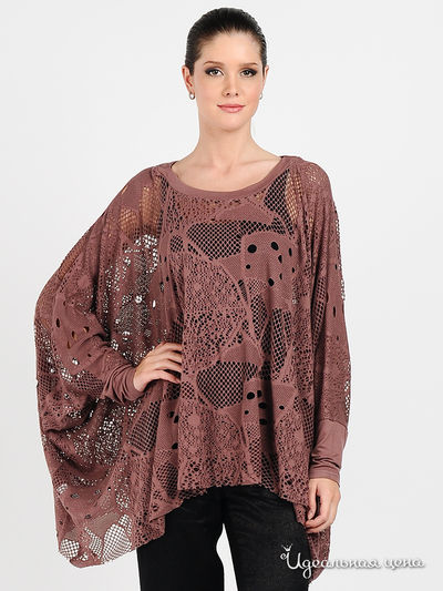 Туника Adzhedo, цвет цвет коричневый