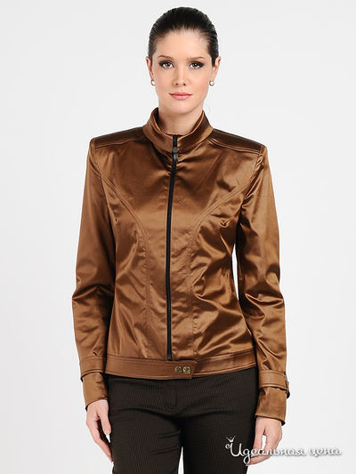 Жакет Adzhedo, цвет цвет коричневый