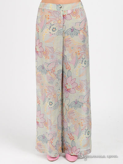 Брюки Adzhedo, цвет цвет мультиколор