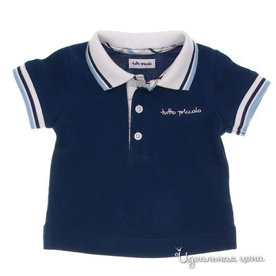 Поло Tutto piccolo, цвет цвет синий