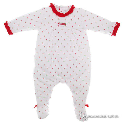 Комбинезон Tutto piccolo, цвет цвет белый / красный