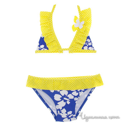 Бикини Tutto piccolo, цвет цвет желтый / синий / белый