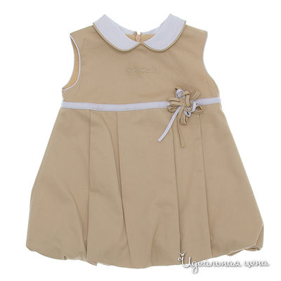 Платье Tutto piccolo, цвет цвет песочный / голубой