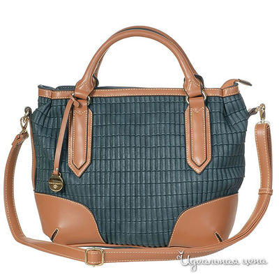 Сумка Vera Victoria Vito, цвет цвет синий / коричневый