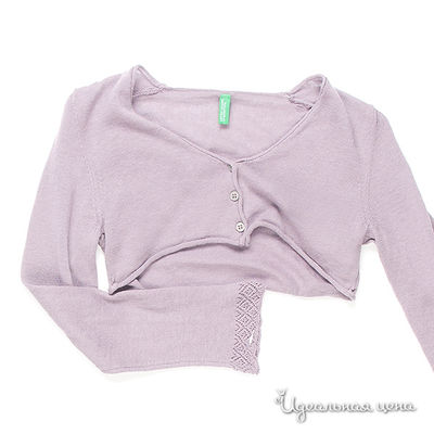 Болеро Benetton Bambini, цвет цвет сиреневый