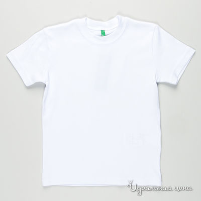 Футболка Benetton Bambini, цвет цвет белый
