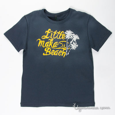 Футболка Benetton Bambini, цвет цвет темно-синий