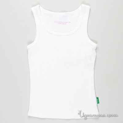 Майка Benetton Bambini, цвет цвет белый