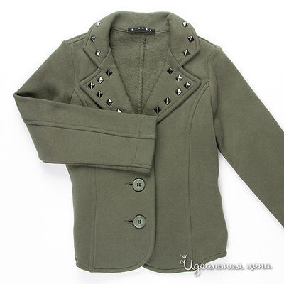 Пиджак Sisley, цвет цвет темно-зеленый