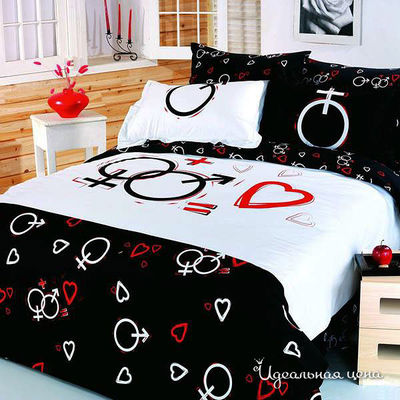 Комплект Letto&Levele, цвет цвет черный / белый