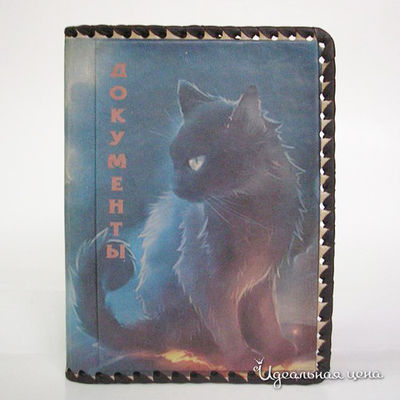 Обложка Кажан, цвет цвет коричневый / голубой