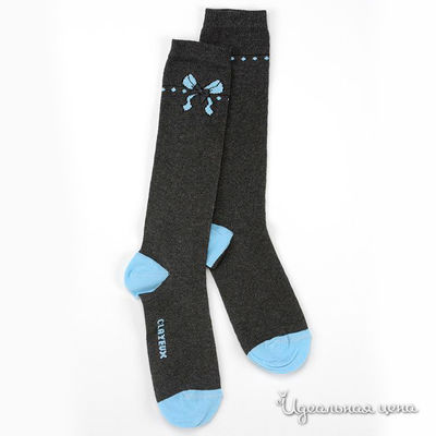 Гольфы Clayeux, цвет цвет голубой / черный