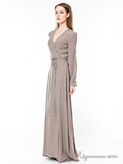 Платье Pepen, цвет цвет серый