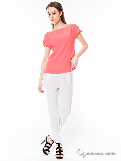Блуза Pepen, цвет цвет коралловый