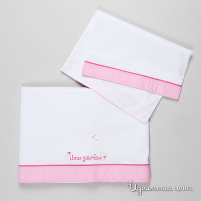 Покрывало Bimbus, цвет цвет белый / розовый