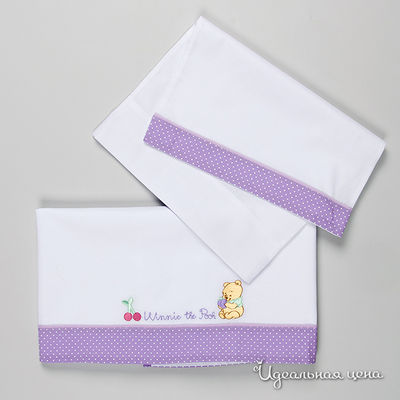 Покрывало Bimbus, цвет цвет белый / сиреневый