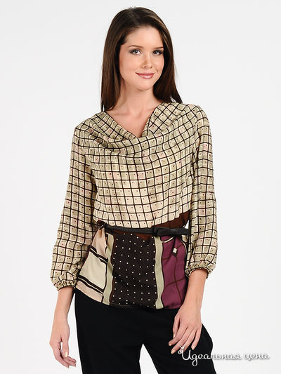 Блуза Rinascimento, цвет цвет бежевый / кремовый