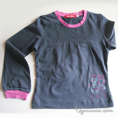 Кофточка Clayeux ADT, цвет цвет чернильный / розовый