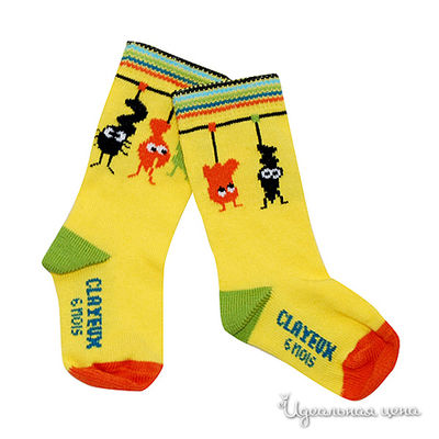 Носки Clayeux ADT, цвет цвет желтый