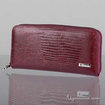 Портмоне Dimanche, цвет цвет темно-вишневый