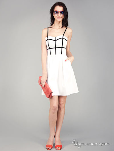 Платье May Be, цвет цвет белый