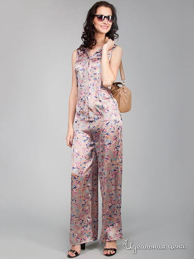 Блуза May Be, цвет цвет мультиколор