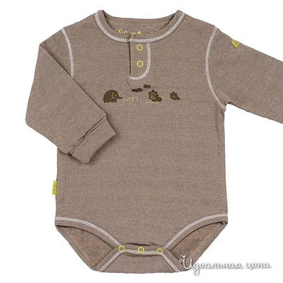 Боди Kushies, цвет цвет коричневый