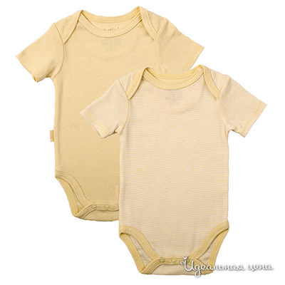 Комплект Kushies, цвет цвет желтый / принт полоска