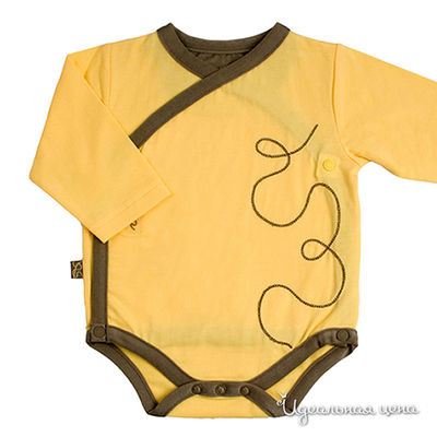 Распашонка Kushies, цвет цвет желтый