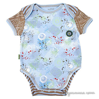 Боди Kushies, цвет цвет голубой