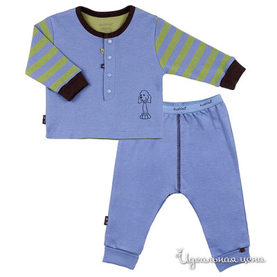 Пижама Kushies, цвет цвет синий