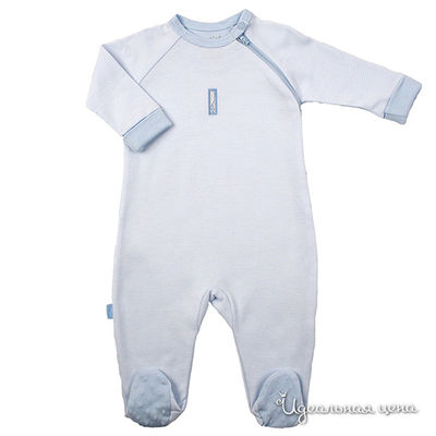 Комбинезон Kushies, цвет цвет голубой / принт полоска