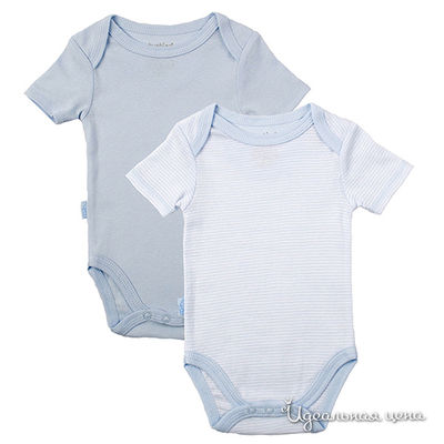 Комплект Kushies, цвет цвет голубой / принт полоска