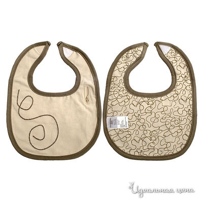 Нагрудник Kushies, цвет цвет кофейный