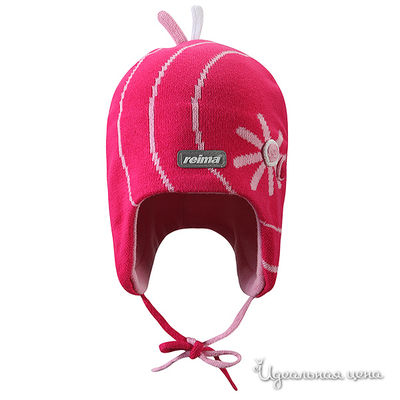 Шапка Reima, цвет цвет темно-розовый / светло-розовый