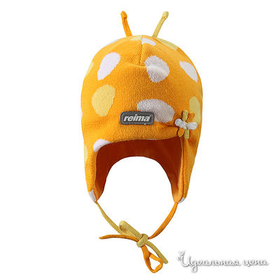 Шапка Reima, цвет цвет желтый / белый