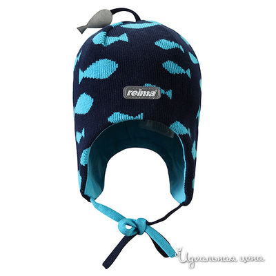 Шапка Reima, цвет цвет темно-синий / голубой