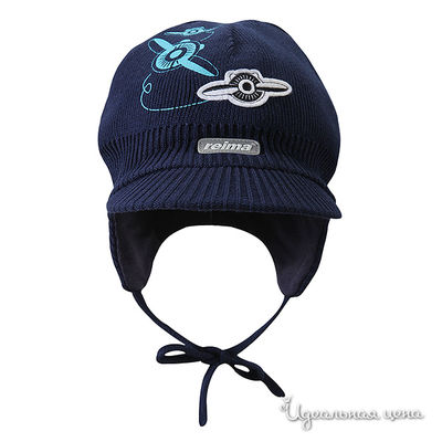 Шапка Reima, цвет цвет темно-синий / голубой
