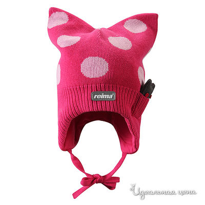 Шапка Reima, цвет цвет темно-розовый / светло-розовый