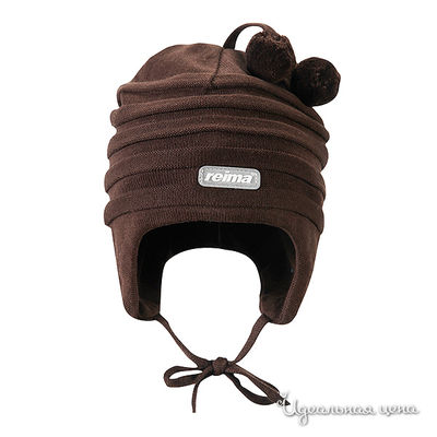 Шапка Reima, цвет цвет коричневый