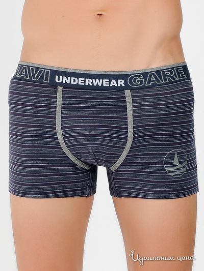 Трусы Navigare, цвет цвет дымчато-синий / принт полоска