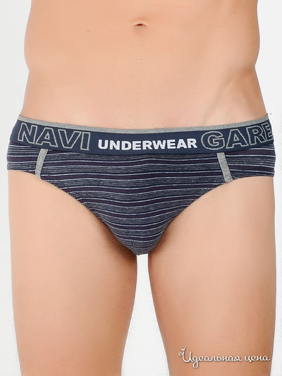 Трусы Navigare, цвет цвет дымчато-синий / принт полоска