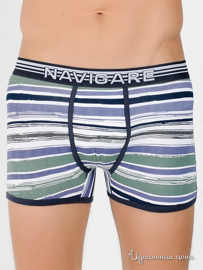 Трусы Navigare, цвет цвет синий / зеленый / белый