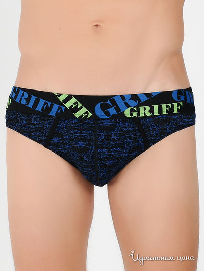 Трусы Griff, цвет цвет черный / синий