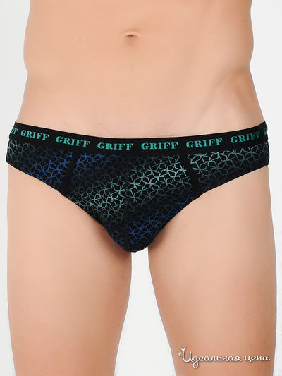 Трусы Griff, цвет цвет черный / синий / зеленый